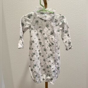 Edgehill Collection green floral gown 0-6